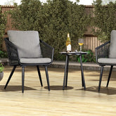 Shani 4 Pc. Conversation Set Model La-A016Lg-3Pk-Chair By Furniture Of America